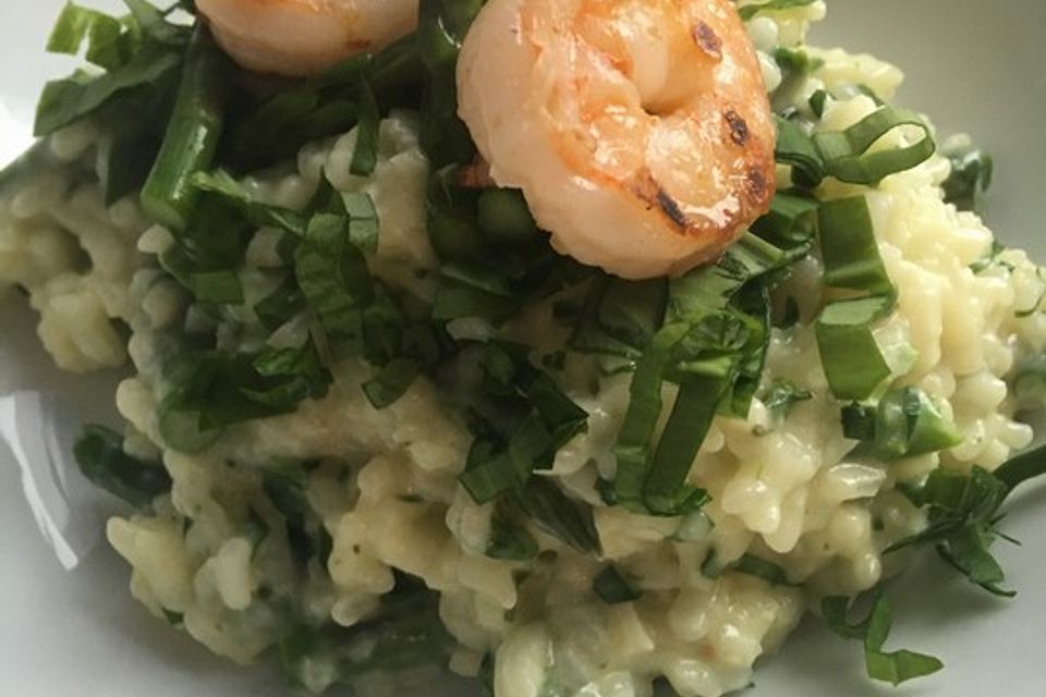 Bärlauch-Risotto