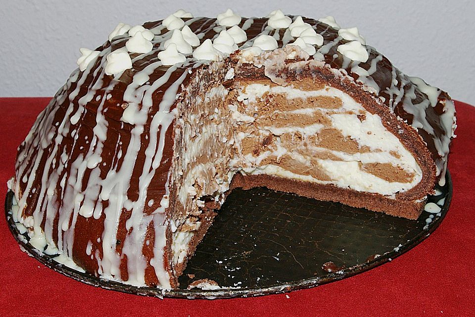 Zebra - Mousse - Kuppel