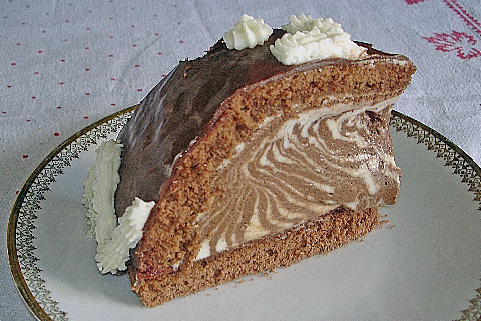 Zebra - Mousse - Kuppel