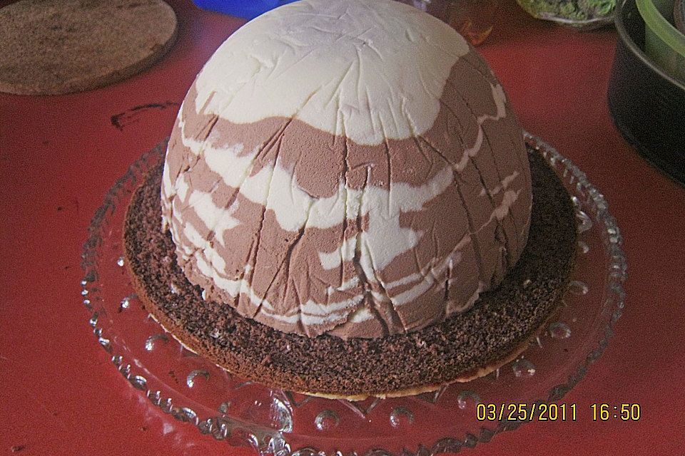 Zebra - Mousse - Kuppel