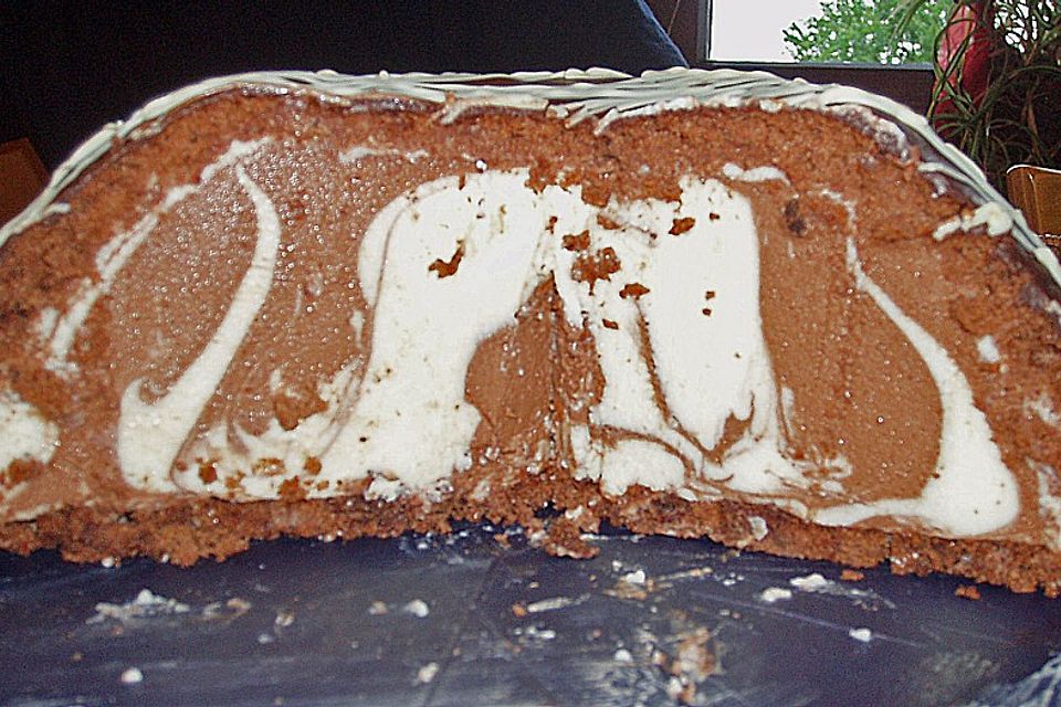 Zebra - Mousse - Kuppel