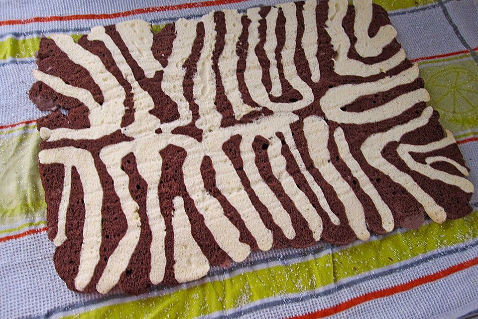 Zebra - Mousse - Kuppel