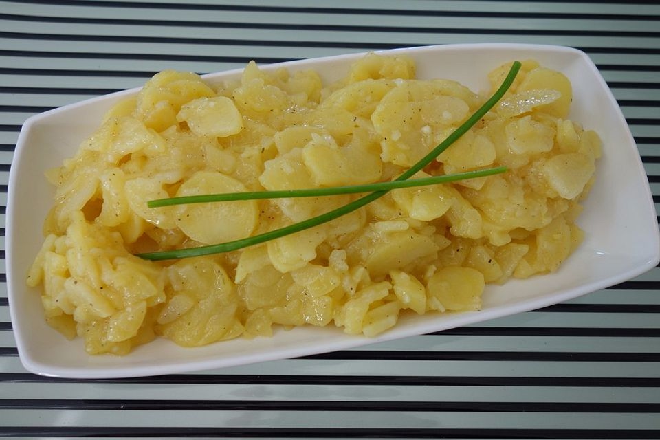 Kartoffelsalat mit Kresse