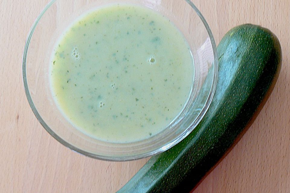 Zucchini - Cremesuppe