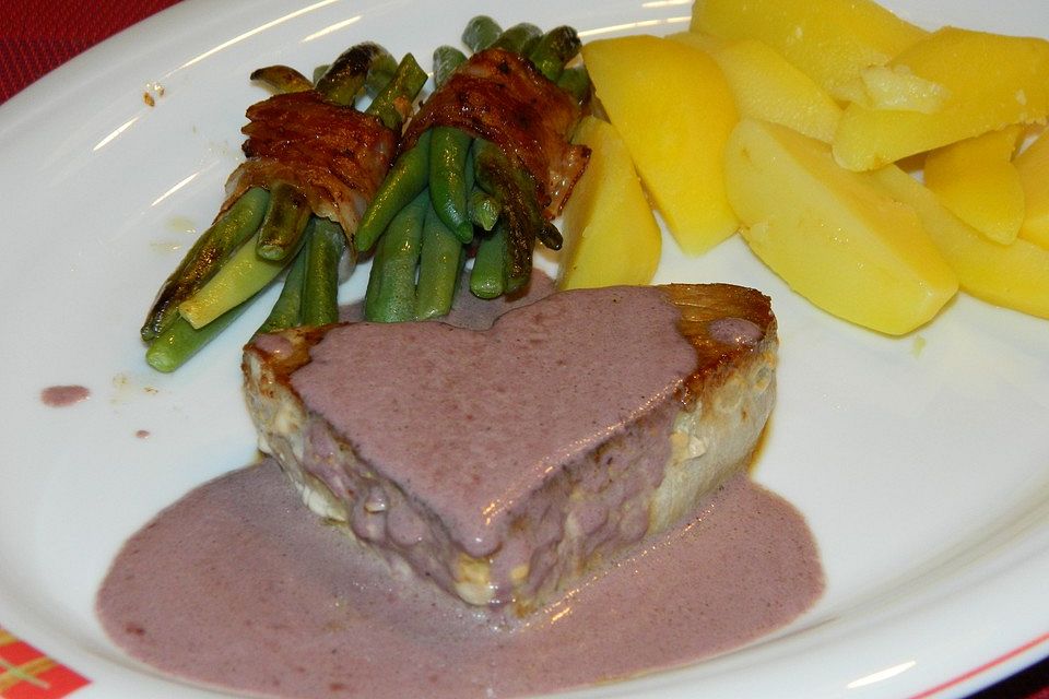 Thunfischfilet mit gratiniertem Brokkoli