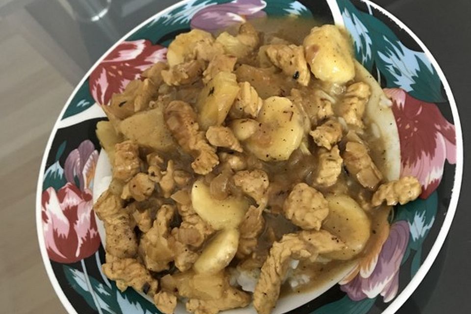 Bananen - Puten - Curry