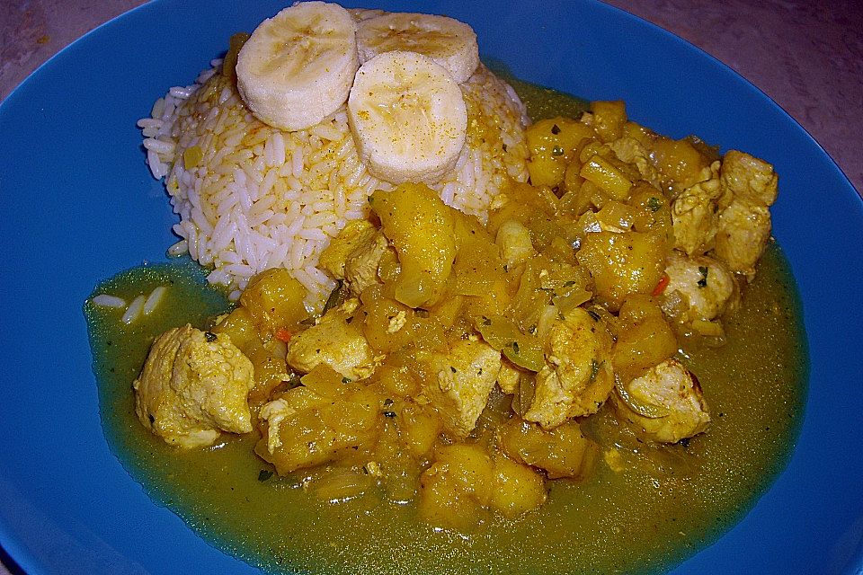 Bananen - Puten - Curry