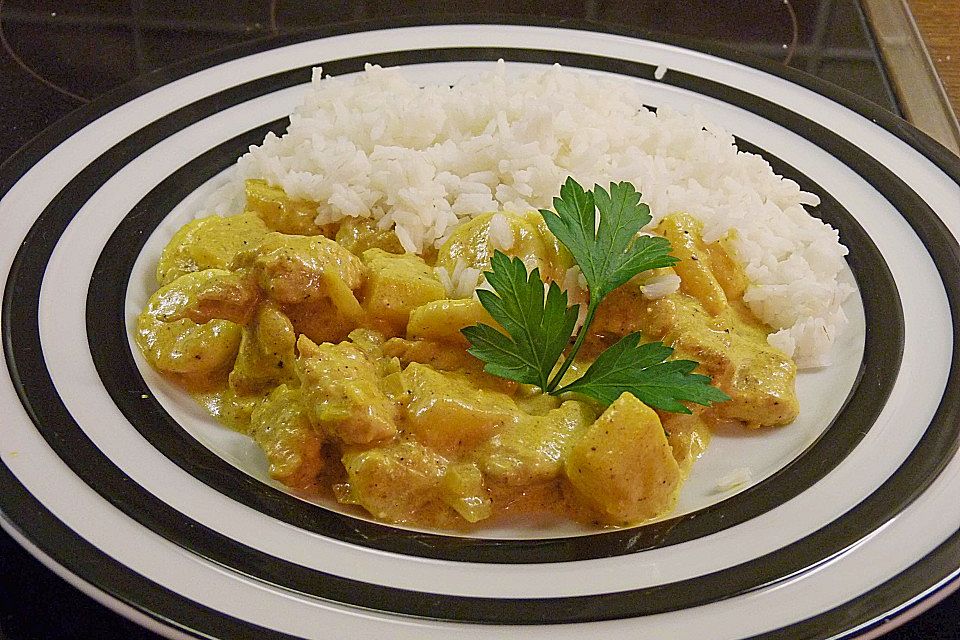 Bananen - Puten - Curry