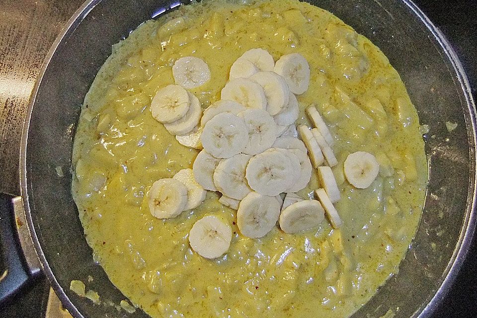 Bananen - Puten - Curry