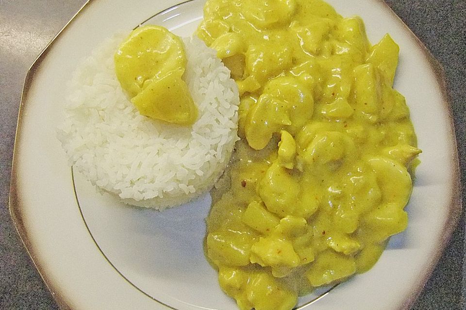 Bananen - Puten - Curry