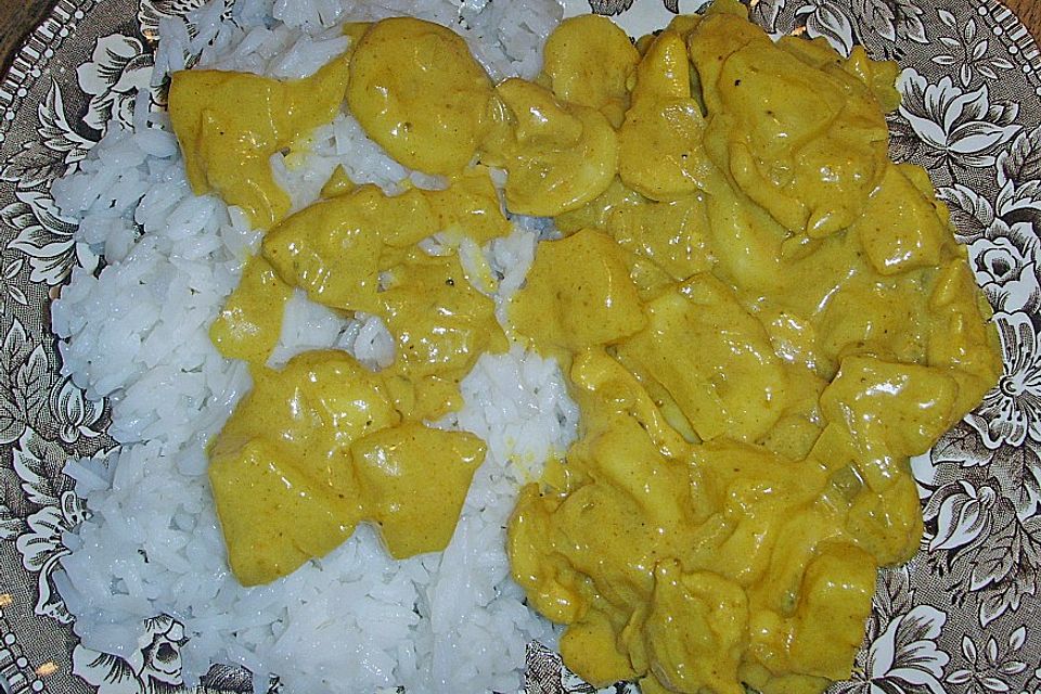 Bananen - Puten - Curry