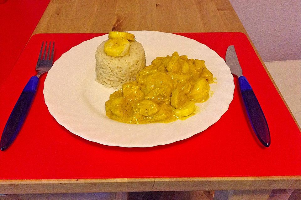 Bananen - Puten - Curry