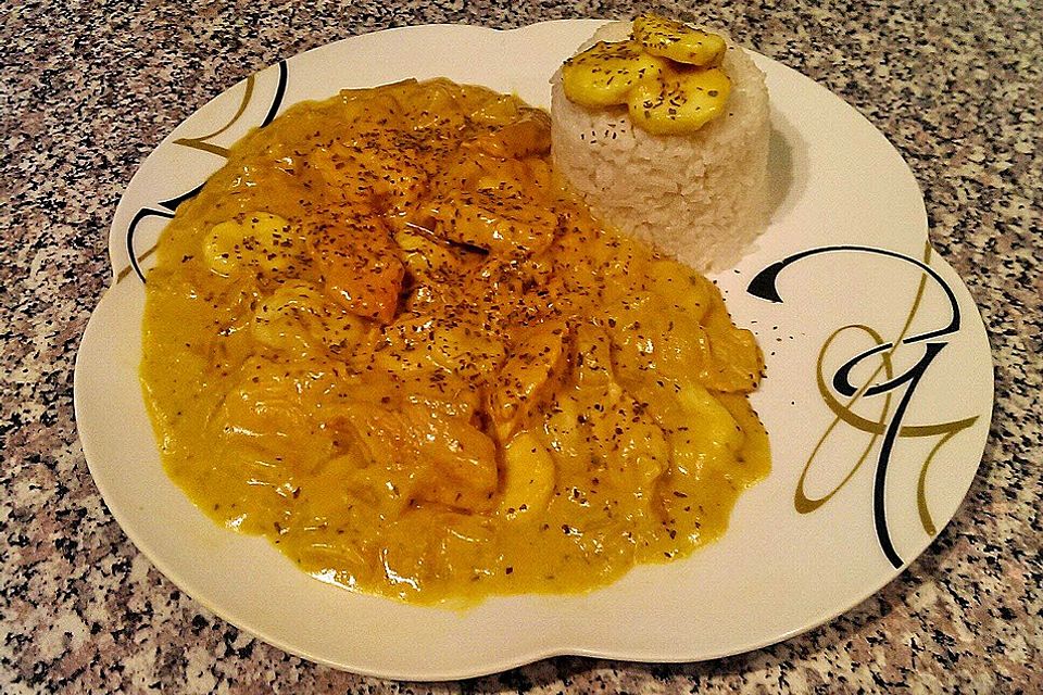 Bananen - Puten - Curry