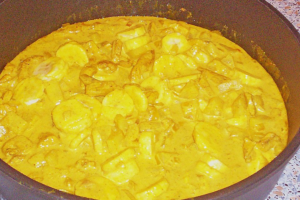 Bananen - Puten - Curry