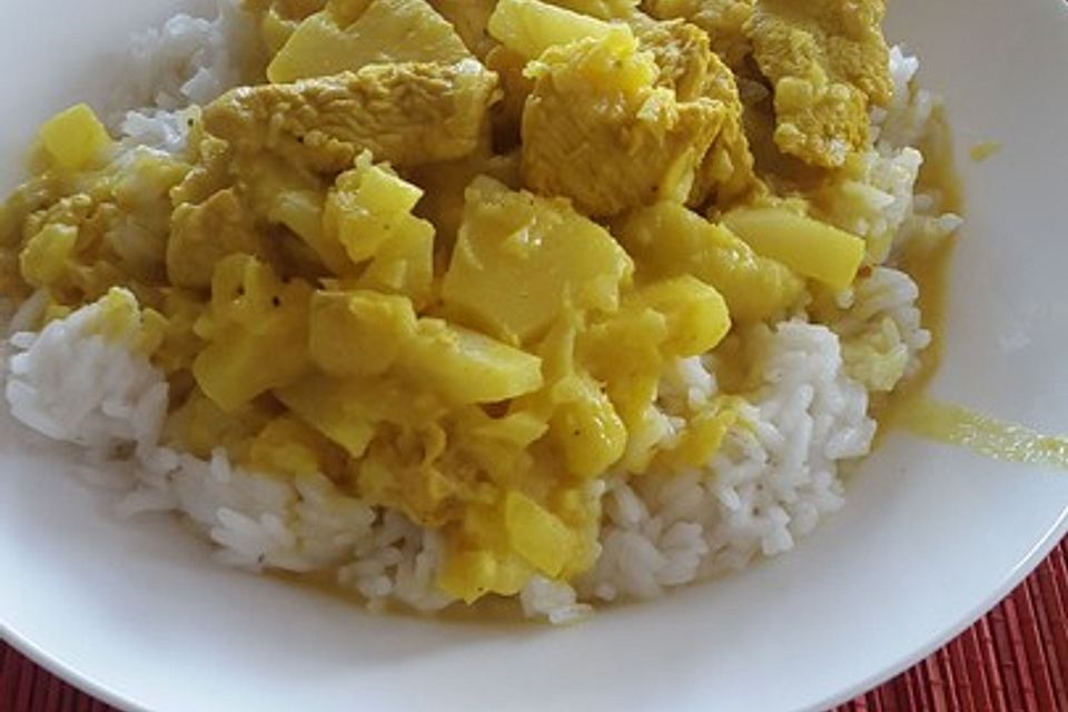 Bananen - Puten - Curry