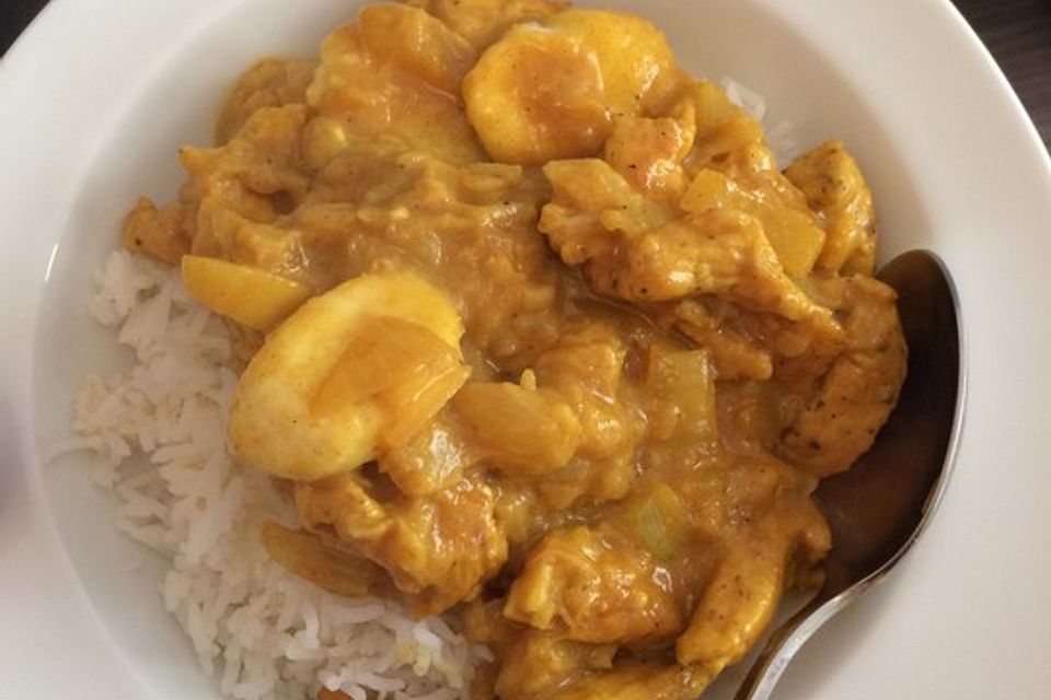 Bananen - Puten - Curry