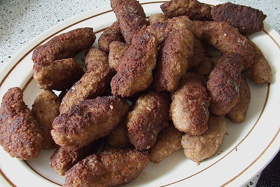 Cevapcici - Nudelauflauf