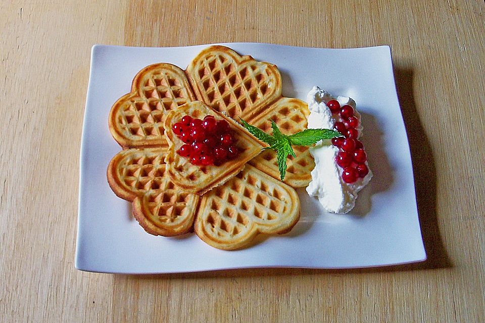 Joghurt Waffeln