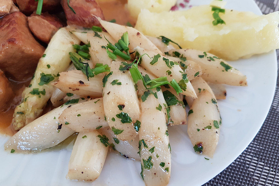 Gebratener Spargel