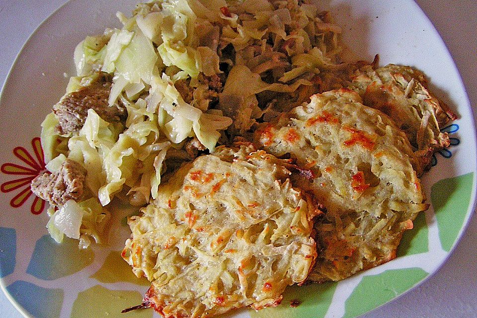 Kartoffelrösti vom Blech