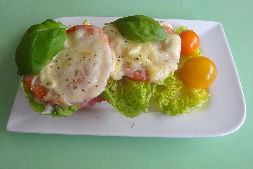 Ciabatta überbacken