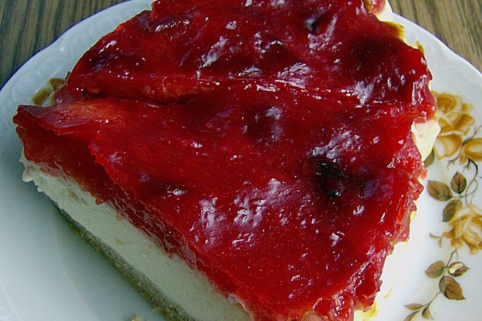 Käse - Pflaumen Torte