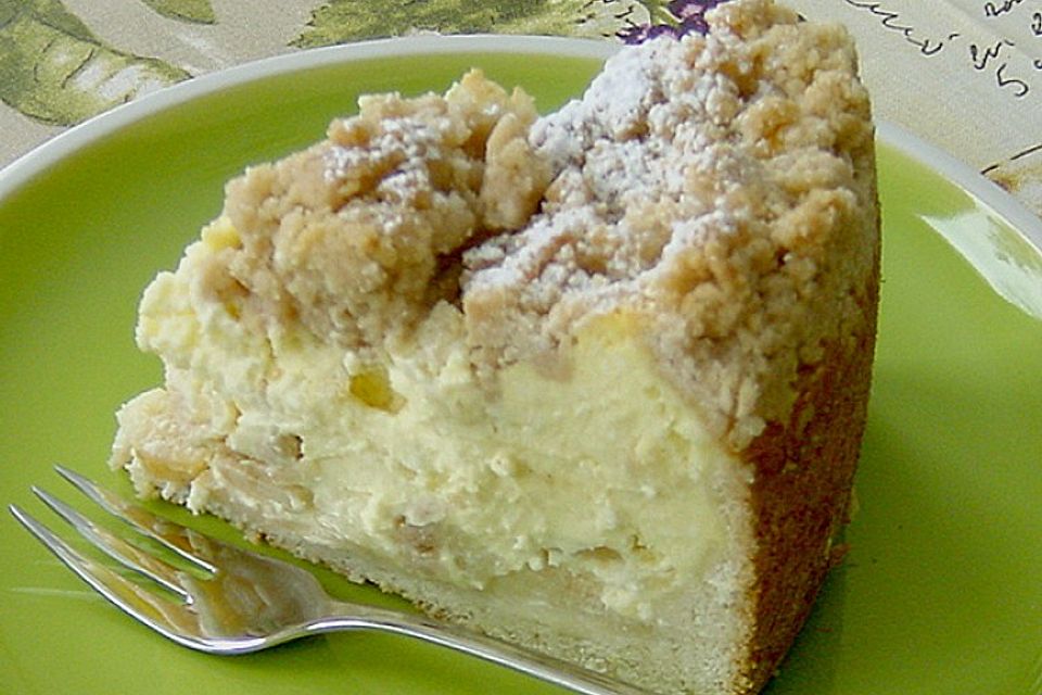 Schlesischer Apfel - Streusel Kuchen