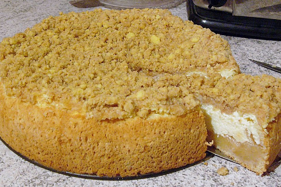 Schlesischer Apfel - Streusel Kuchen