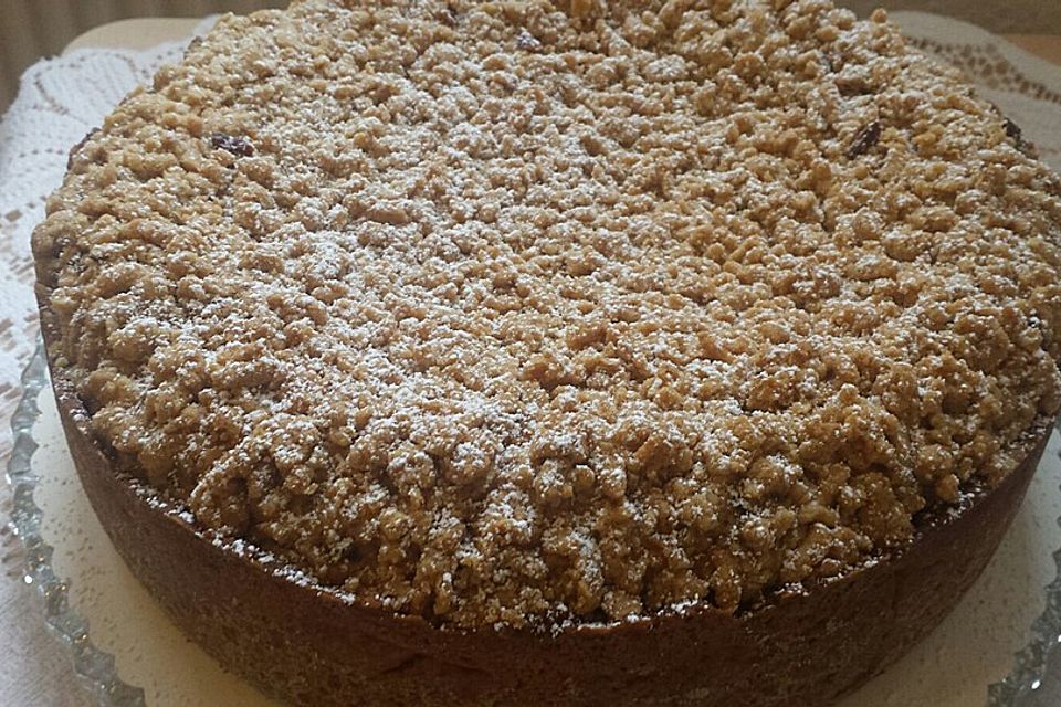 Schlesischer Apfel - Streusel Kuchen