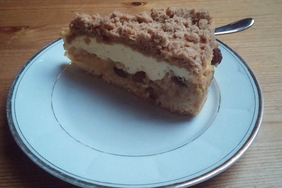 Schlesischer Apfel - Streusel Kuchen