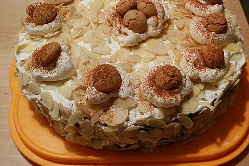 Apfel - Amaretto - Torte