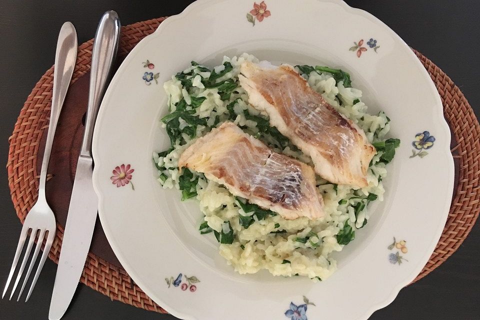 Spinat - Risotto