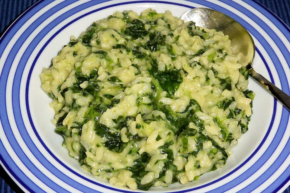 Spinat - Risotto