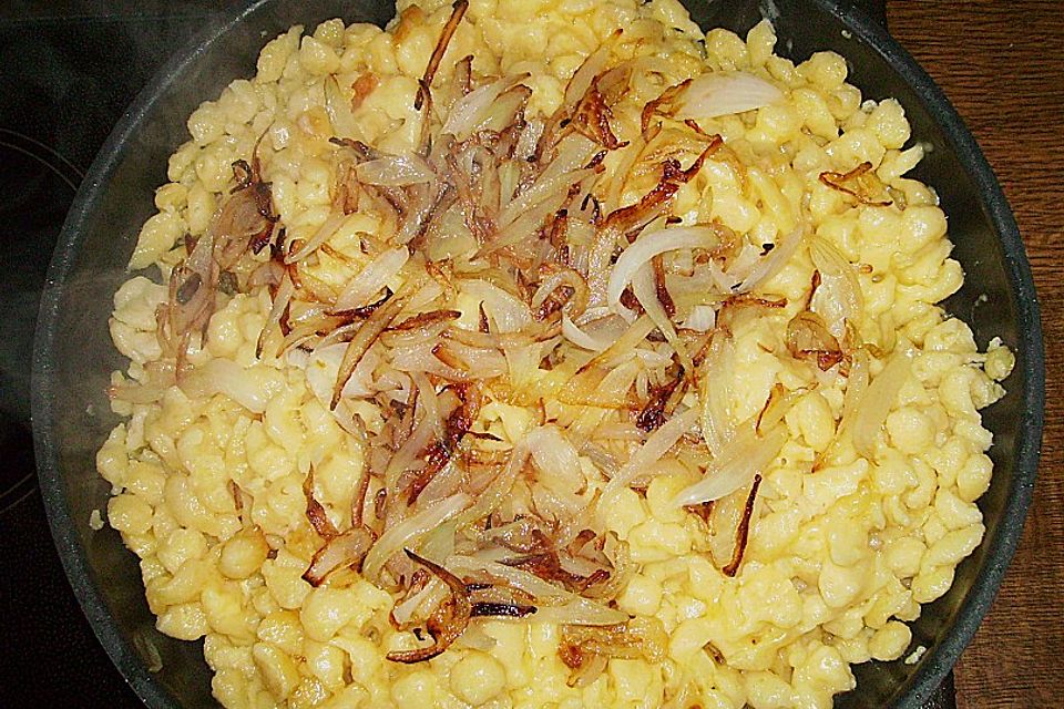 Schwäbische Käsespätzle