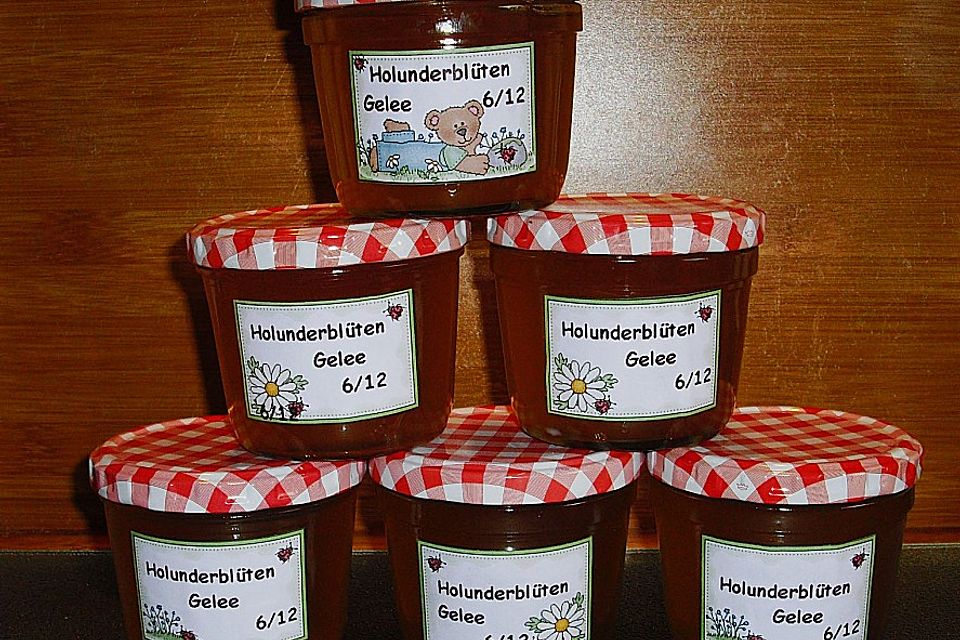 Holunderblütengelee