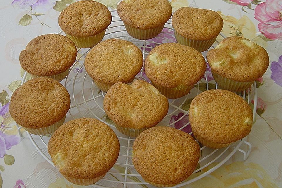 Rhabarber - Muffins