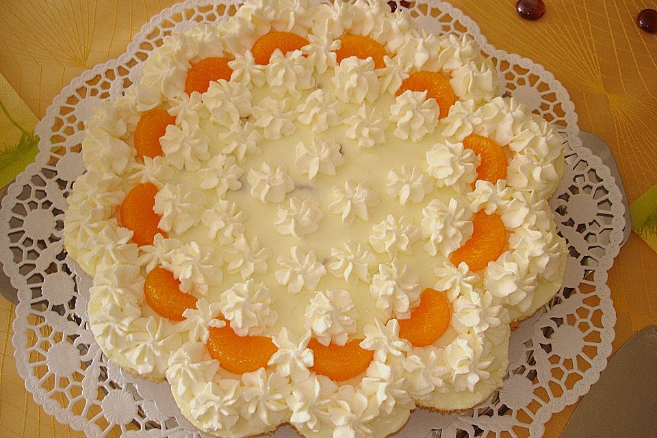 Mandarinen - Zitronencremetorte