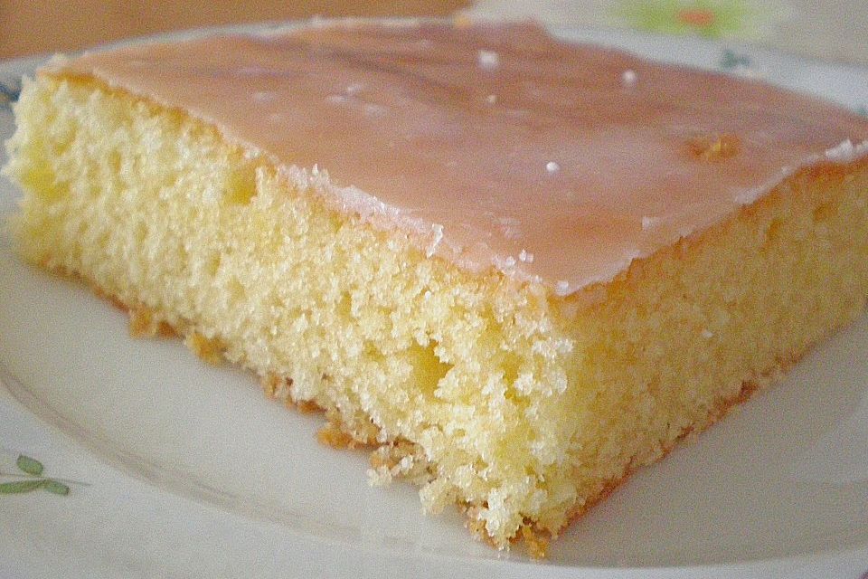 Zitronenkuchen vom Blech