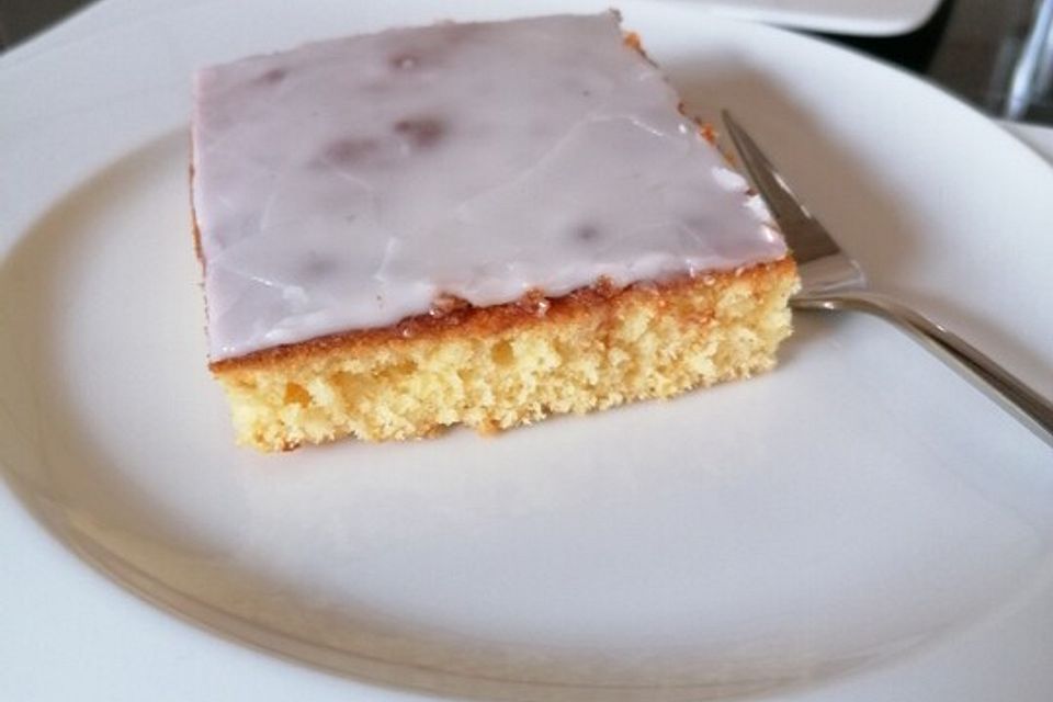 Zitronenkuchen vom Blech