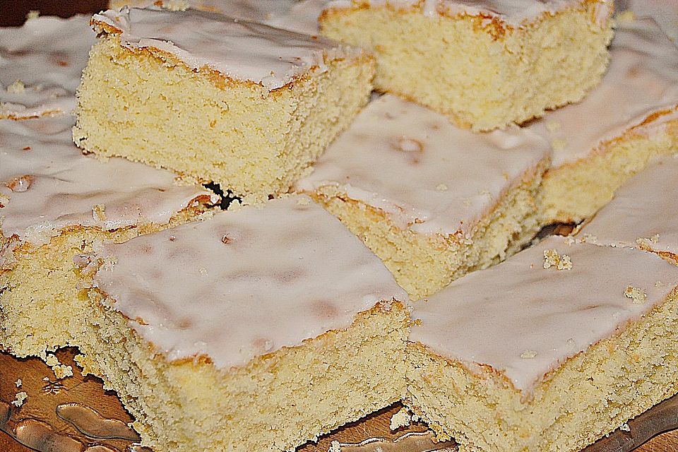 Zitronenkuchen vom Blech