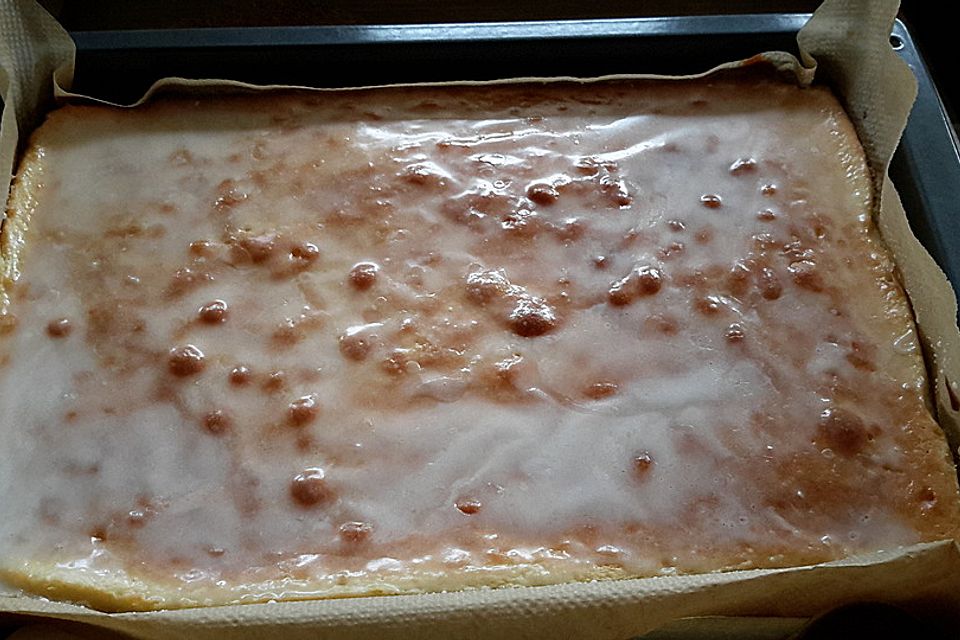 Zitronenkuchen vom Blech