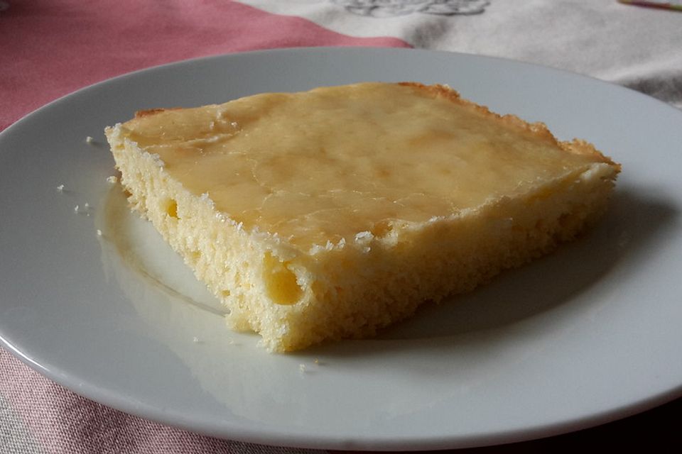 Zitronenkuchen vom Blech