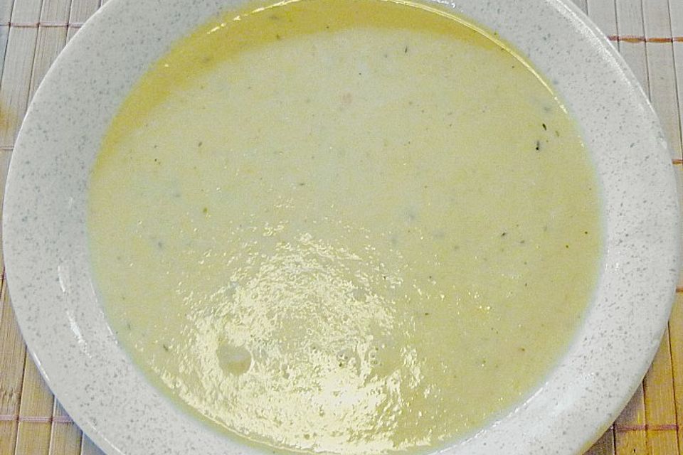 Pfirsichsuppe