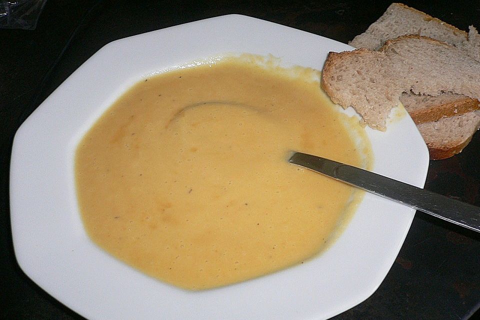 Pfirsichsuppe