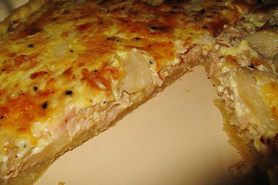 Birnen - Quiche