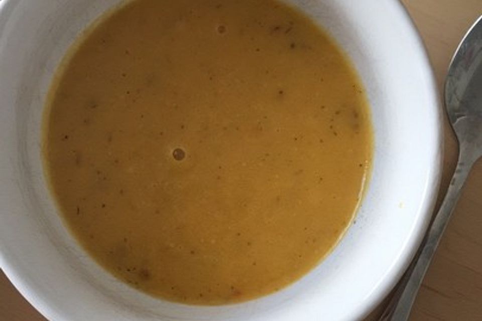 Leckerschmecker Kartoffel - Kürbissuppe