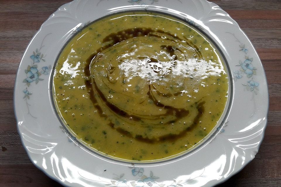 Leckerschmecker Kartoffel - Kürbissuppe