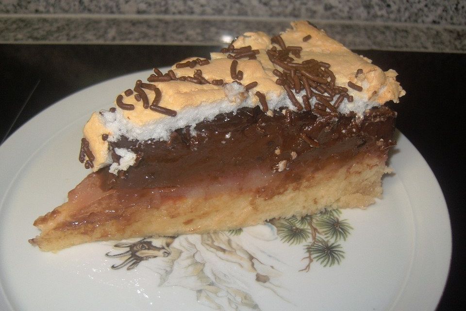 Birnen - Schokoladen Torte