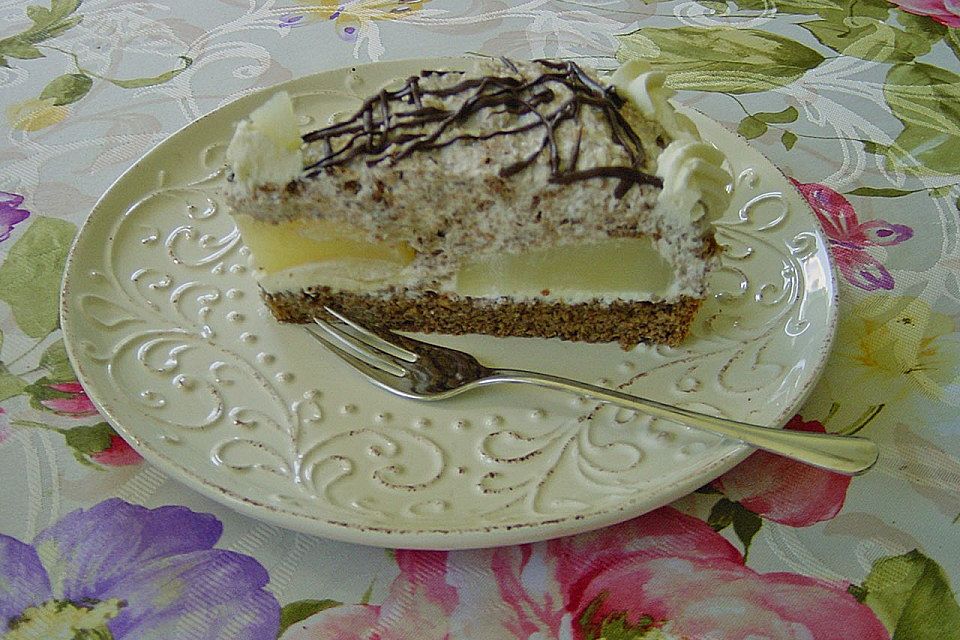 Birnen - Schokoladen Torte