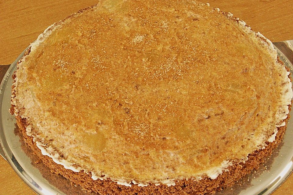 Birnen - Schokoladen Torte